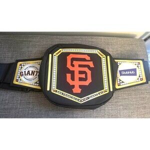 San Francisco SF Giants MLB Wrestling Belt Fanny Pack